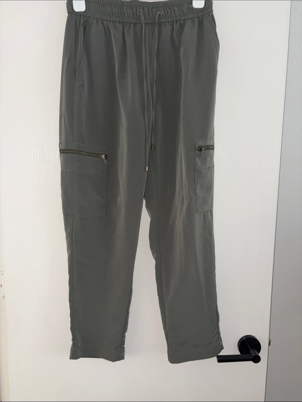 Women’s Olive Green Drawstring Pants